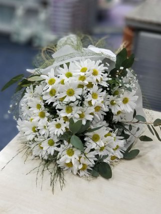 Beyaz Papatya Buketi