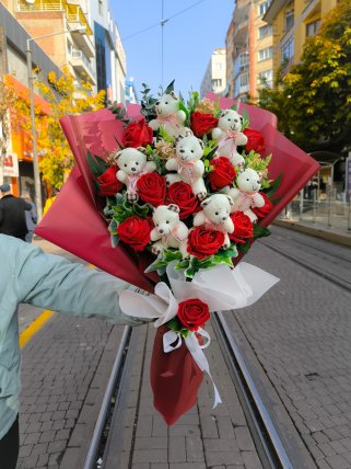 Aşkın Tarifi Ayıcık Buketi