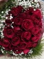Çiçekçi - 25 Kırmızı Güllü Buket