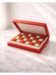 Çiçekçi - Premium Kırmızı Beyaz Çikolata Hediye Kutusu